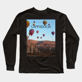 Cappadocia Hot Air Balloon Long Sleeve T-Shirt